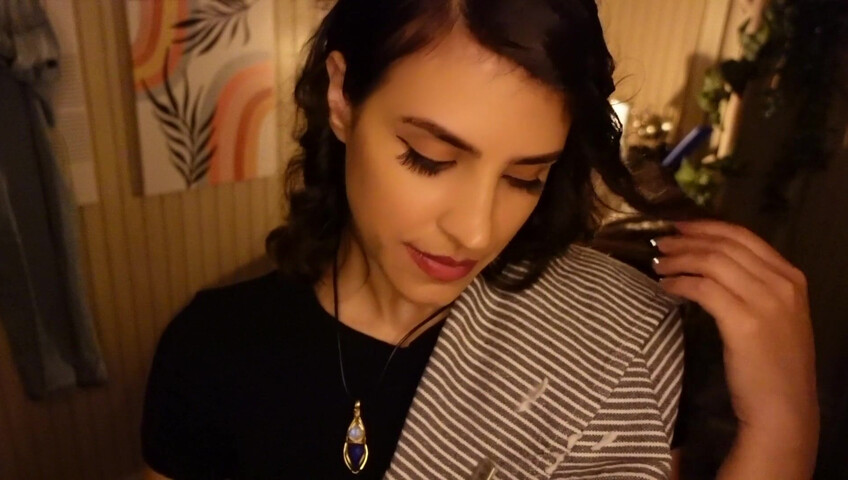 Irma La Dulce - 26 July 2025 - Thunderstorm Blackout- MILF Barber LOVESTORY 18+