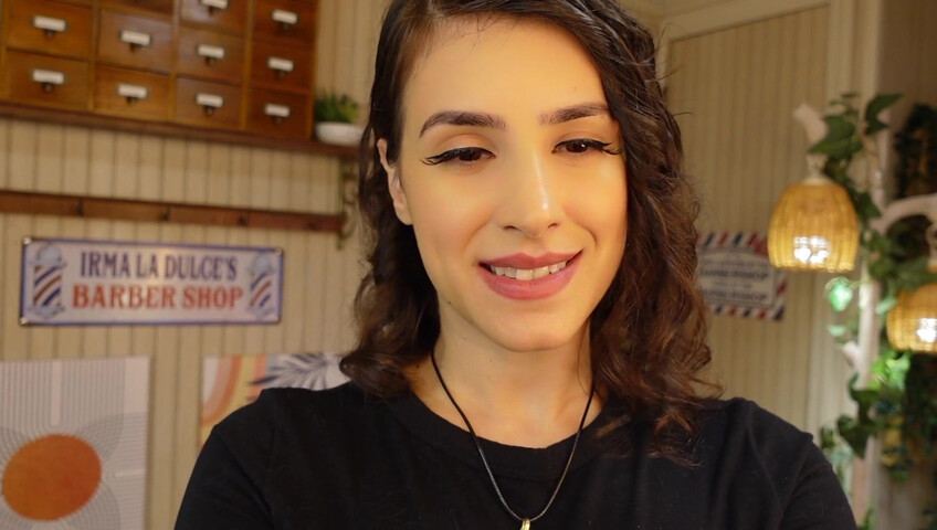 Irma La Dulce - 26 July 2025 - Thunderstorm Blackout- MILF Barber LOVESTORY 18+