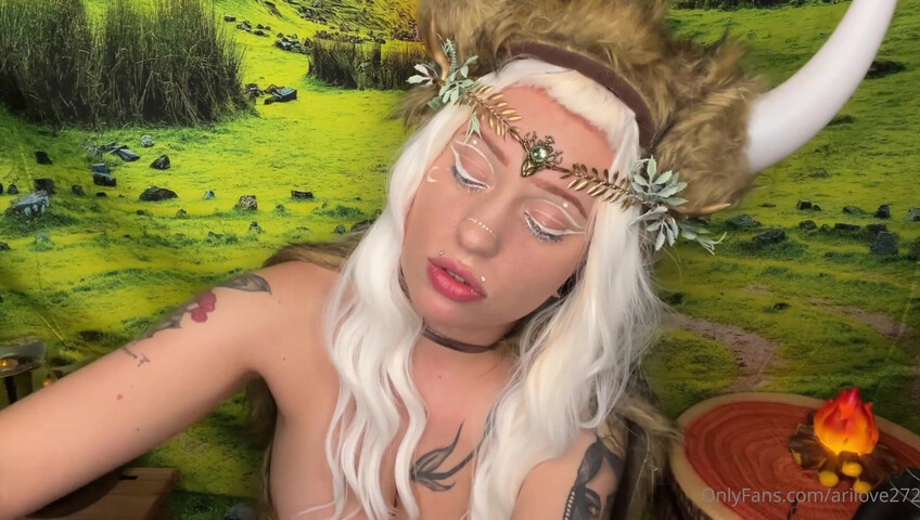 AriLove ASMR - Viking Wife Massages You After a Long Hard Battle