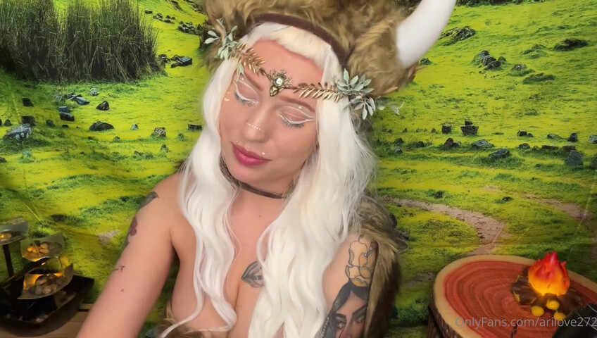 AriLove ASMR - Viking Wife Massages You After a Long Hard Battle