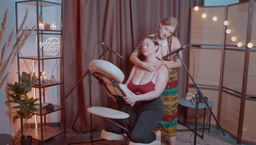 ASMR Massage - 29 Aug 2025 - Shoulders and Back Massage on Chair by Yolana to Liza