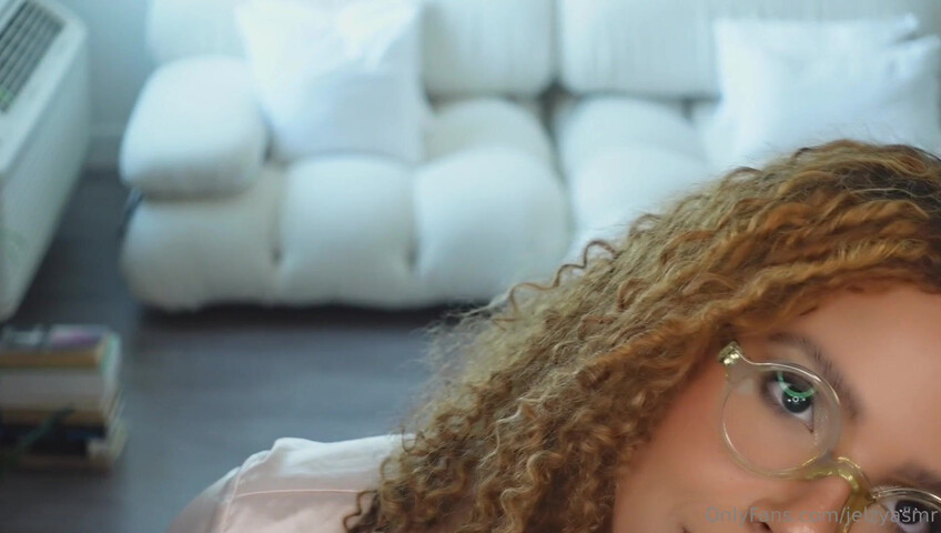 Jelzy ASMR - Lotion Massage with Dildo and Countdown