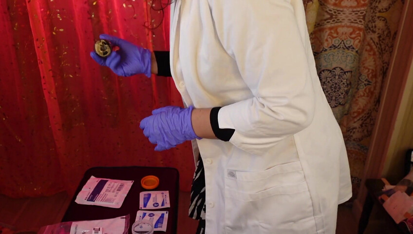 Irma La Dulce ASMR - EXXXTRA Friendly Nurse Irma Sperm Clinic