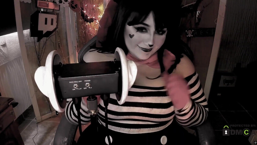 Peke ASMR - Mime and Dash Cosplay | Sloppy Ear Licking | Part 1