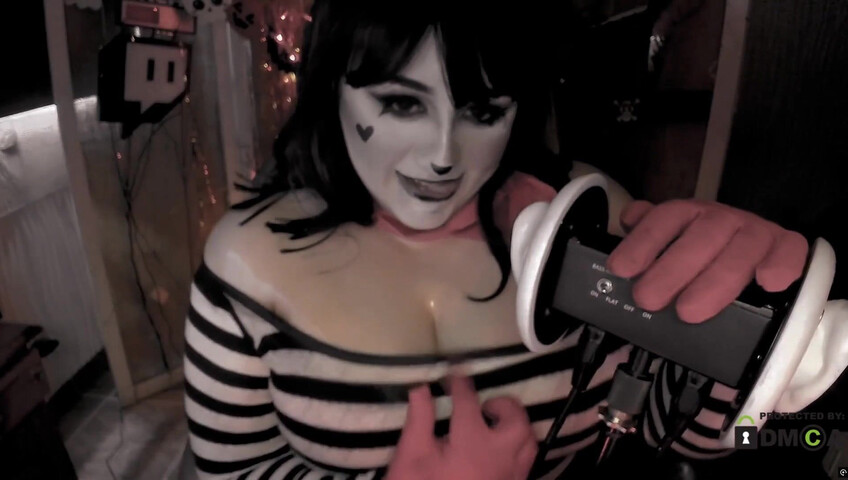 Peke ASMR - Mime and Dash Cosplay | Sloppy Ear Licking | Part 1
