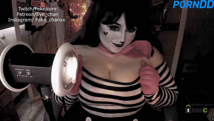 Peke ASMR - Mime and Dash Cosplay | Sloppy Ear Licking | Part 1