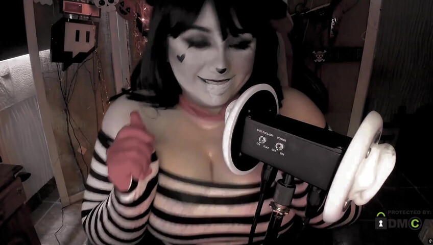 Peke ASMR - Mime and Dash Cosplay | Sloppy Ear Licking | Part 1
