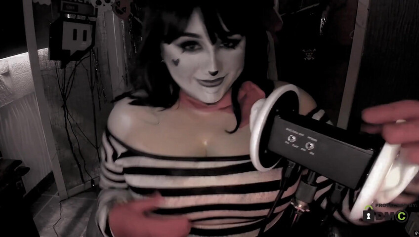 Peke ASMR - Mime and Dash Cosplay | Sloppy Ear Licking | Part 1