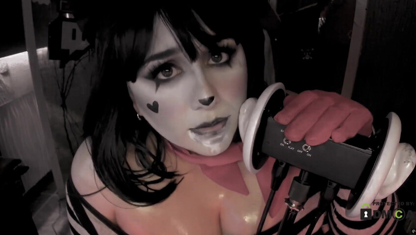 Peke ASMR - Mime and Dash Cosplay | Sloppy Ear Licking | Part 1