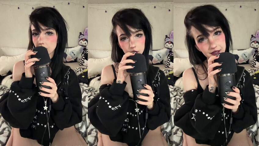 NanaNightray - 15 October 2025 - ASMR | Long Mic Pumping | Wet Mouth Sounds & Kisses