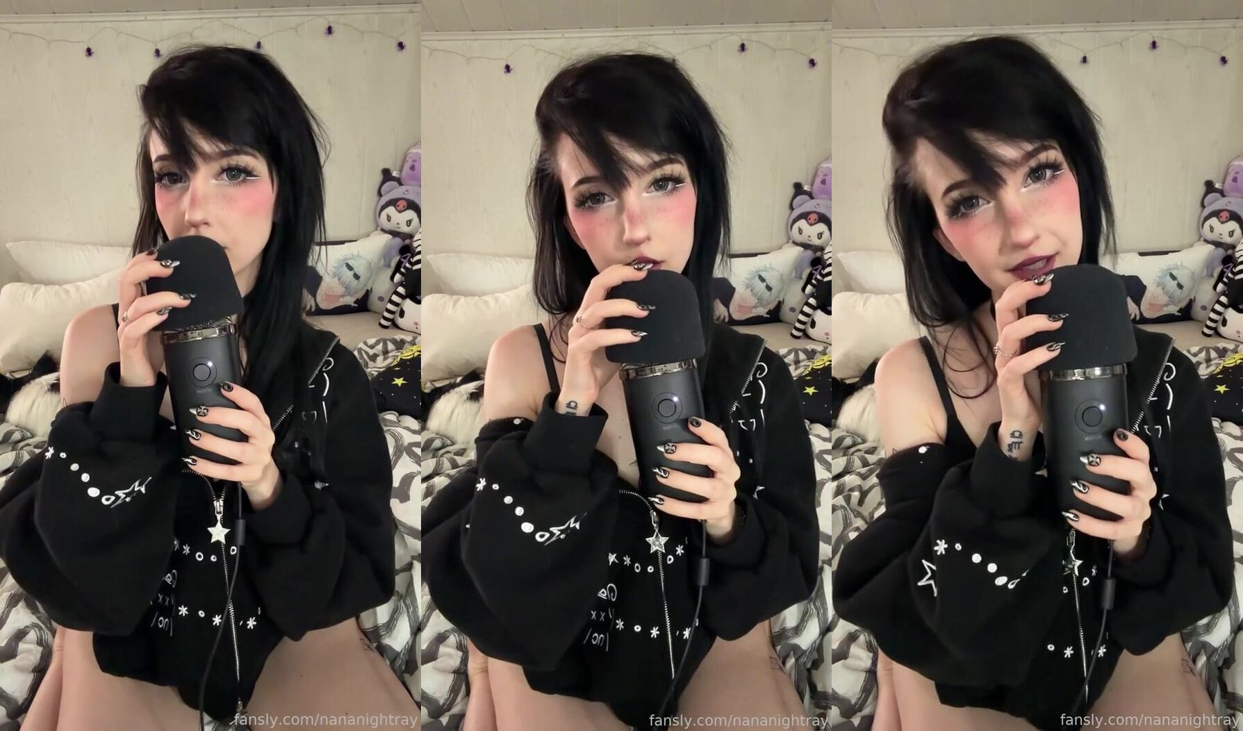 NanaNightray - 15 October 2025 - ASMR | Long Mic Pumping | Wet Mouth Sounds & Kisses