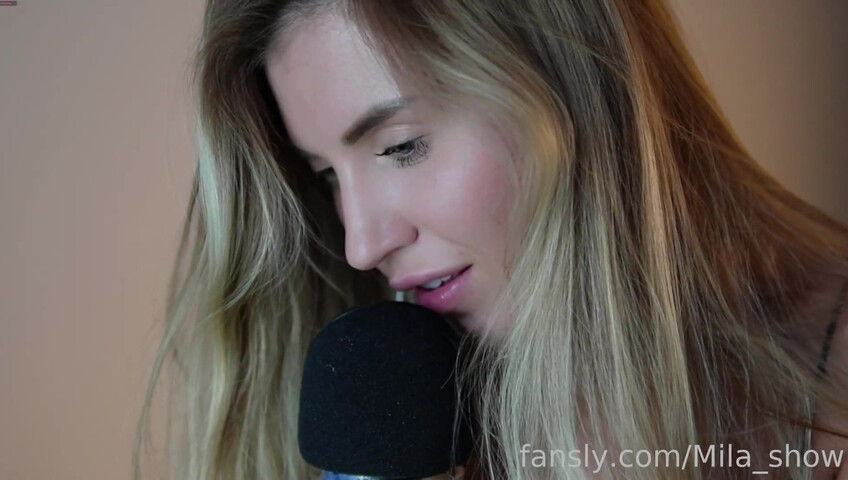 Mila_show - Zoe ASMR - 27 July 2025 - Spit, Moans & Deep Throat Play - Stream Replay