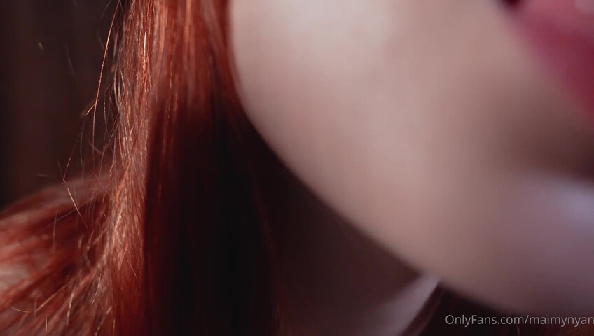 MaimyNyan ASMR – Wolf Cosplay Strip  Straight to Brain-Melting 3Dio Ear Licking