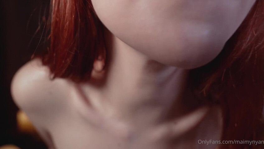 MaimyNyan ASMR – Wolf Cosplay Strip  Straight to Brain-Melting 3Dio Ear Licking