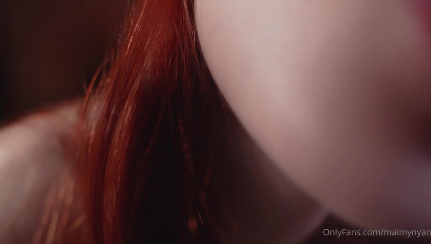 MaimyNyan ASMR – Wolf Cosplay Strip  Straight to Brain-Melting 3Dio Ear Licking