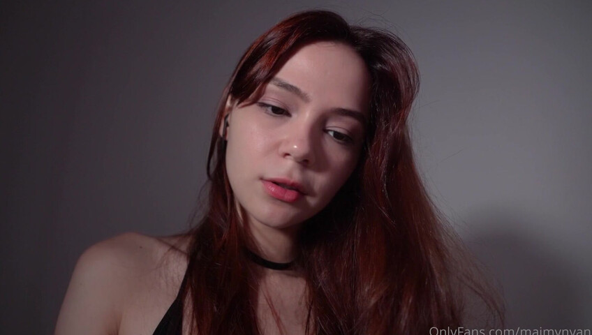 MaimyNyan ASMR – Slow, Wet Ear Massage With My Tongue Until You Cum Without Touching