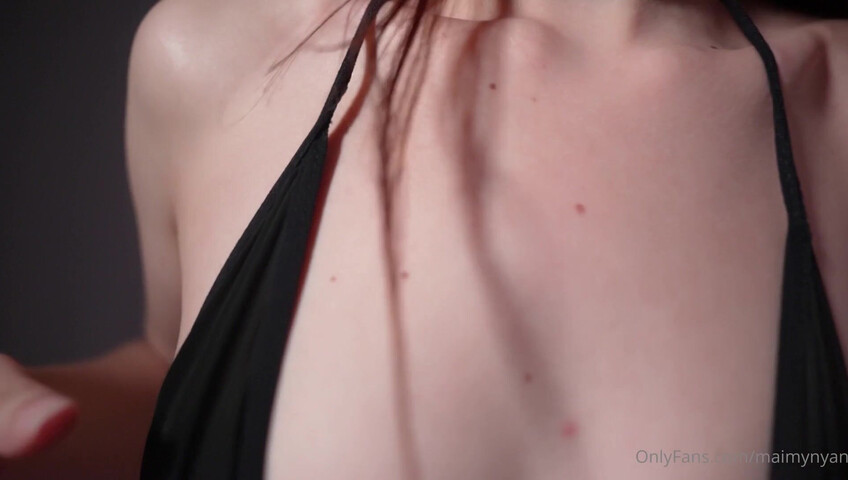 MaimyNyan ASMR – Slow, Wet Ear Massage With My Tongue Until You Cum Without Touching