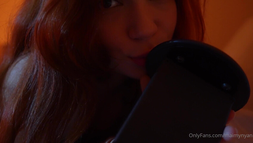 MaimyNyan ASMR – Rainy Spring Night- Cuddling Naked While Thunder Makes Me Wet for You