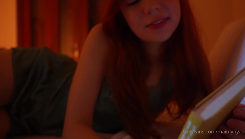 MaimyNyan ASMR – Rainy Spring Night- Cuddling Naked While Thunder Makes Me Wet for You