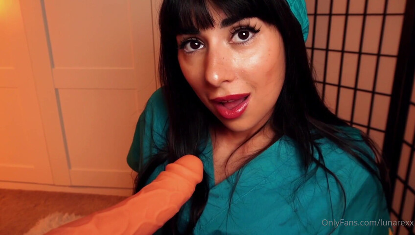 LunaRexx - 12 July 2025 - POV SPERM BANK NURSE SUCK & FUCK!