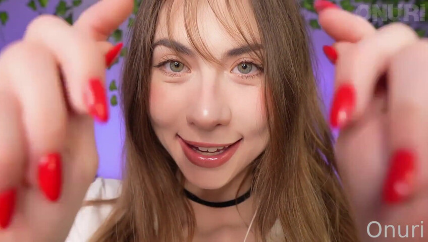 Onuri ASMR - Mouth Sounds & Wet Ear Licking and Eye Contact
