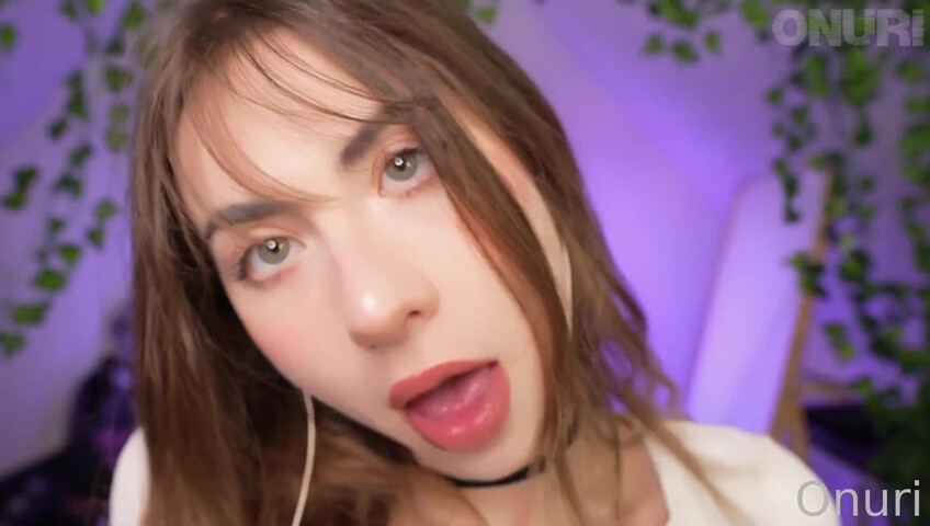 Onuri ASMR - Mouth Sounds & Wet Ear Licking and Eye Contact