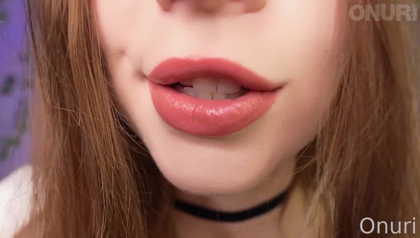 Onuri ASMR - Mouth Sounds & Wet Ear Licking and Eye Contact