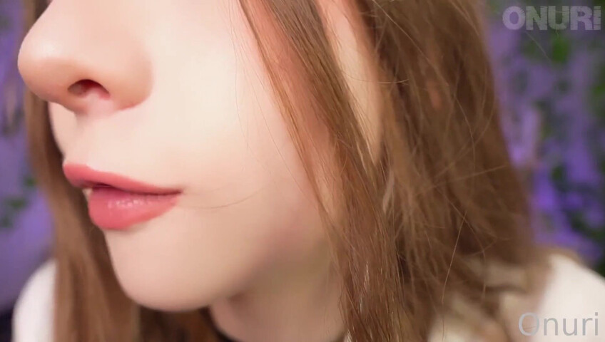 Onuri ASMR - Mouth Sounds & Wet Ear Licking and Eye Contact