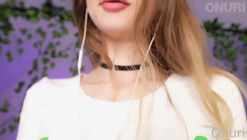 Onuri ASMR - Mouth Sounds & Wet Ear Licking and Eye Contact