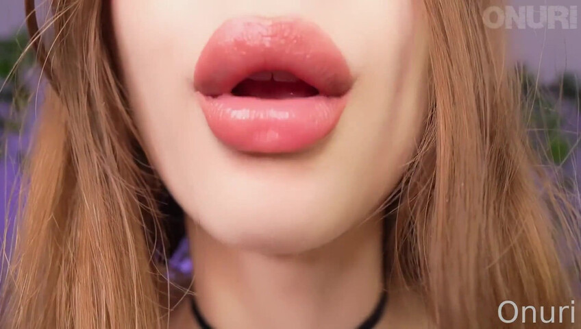 Onuri ASMR - Mouth Sounds & Wet Ear Licking and Eye Contact