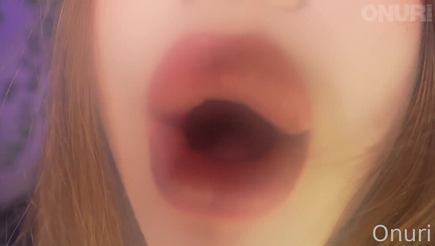 Onuri ASMR - Mouth Sounds & Wet Ear Licking and Eye Contact