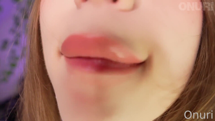 Onuri ASMR - Mouth Sounds & Wet Ear Licking and Eye Contact