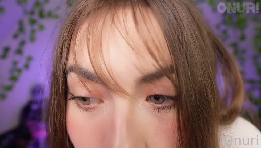 Onuri ASMR - Mouth Sounds & Wet Ear Licking and Eye Contact