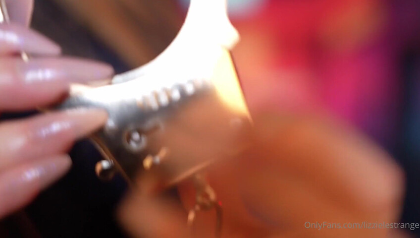 LizzieLestrange - ASMR Police Roleplay- Badge Taps & Triggering Whispers