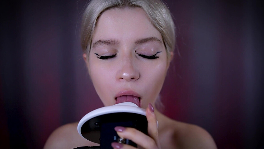 Lerka ASMRka — Slow, Wet, Sensual Licking