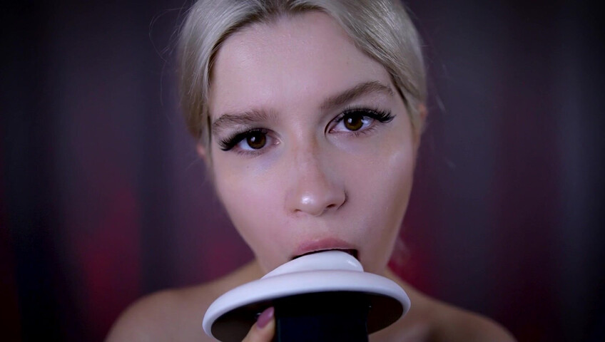 Lerka ASMRka — Slow, Wet, Sensual Licking