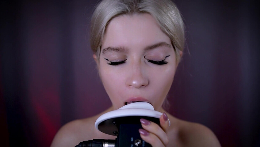 Lerka ASMRka — Slow, Wet, Sensual Licking