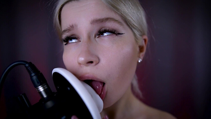 Lerka ASMRka — Slow, Wet, Sensual Licking