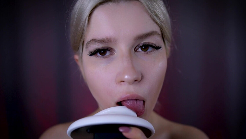 Lerka ASMRka — Slow, Wet, Sensual Licking