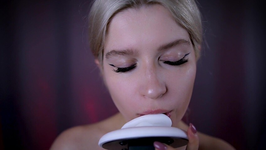 Lerka ASMRka — Slow, Wet, Sensual Licking