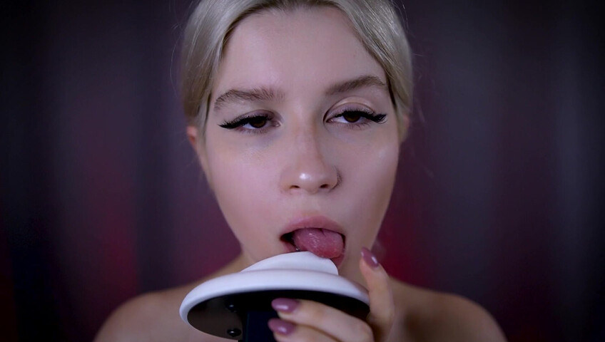 Lerka ASMRka — Slow, Wet, Sensual Licking