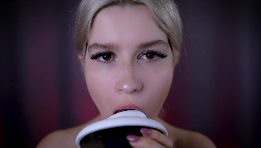 Lerka ASMRka — Slow, Wet, Sensual Licking
