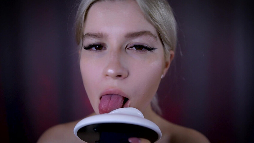 Lerka ASMRka — Slow, Wet, Sensual Licking