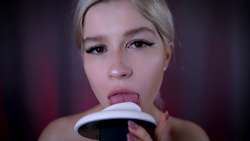 Lerka ASMRka — Slow, Wet, Sensual Licking