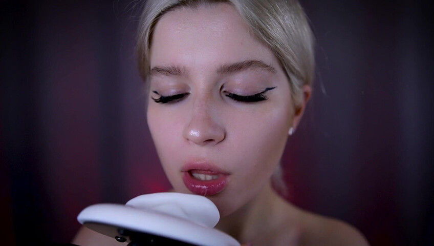 Lerka ASMRka — Slow, Wet, Sensual Licking