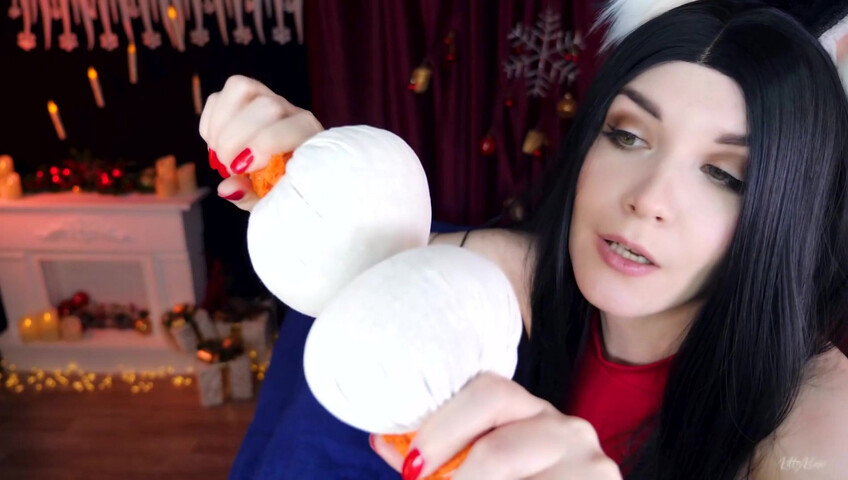 KittyKlaw ASMR– Your Personal Kitten Gives You a Full-Body Massage… With Tongue