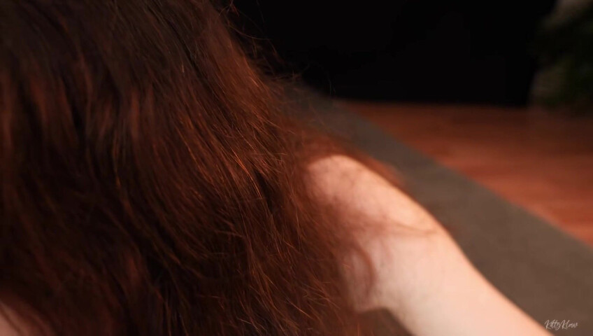 KittyKlaw ASMR - Wet Mouth Sounds & Toned Legs in Yoga Pants