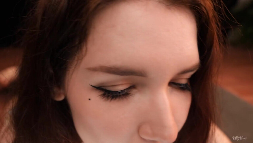 KittyKlaw ASMR - Wet Mouth Sounds & Toned Legs in Yoga Pants