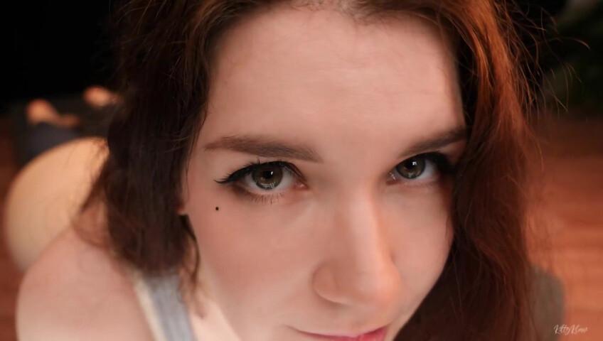 KittyKlaw ASMR - Wet Mouth Sounds & Toned Legs in Yoga Pants