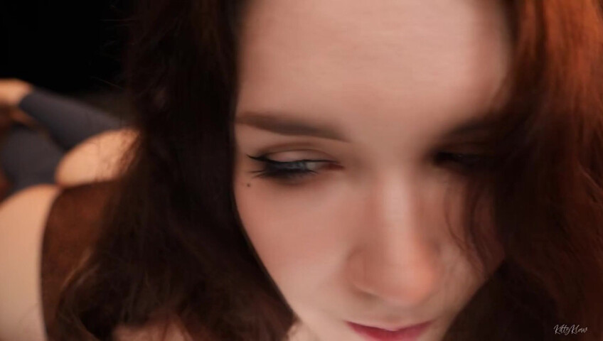 KittyKlaw ASMR - Wet Mouth Sounds & Toned Legs in Yoga Pants